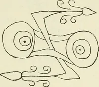 An illustration from Archaic England, an essay in deciphering prehistory from megalithic monuments, earthworks, customs, coins, placenames, and faeric superstitions (1919)