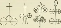 An illustration from Archaic England, an essay in deciphering prehistory from megalithic monuments, earthworks, customs, coins, placenames, and faeric superstitions (1919)