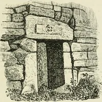 An illustration from Archaic England, an essay in deciphering prehistory from megalithic monuments, earthworks, customs, coins, placenames, and faeric superstitions (1919)