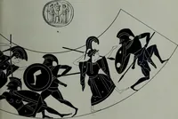 Picture 42 of 80 from Archaiologik ephmeris : ekdidomen hypo ts en Athnais Archaiologiks Hetairias (1862), leaf 154