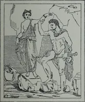 Picture 5 of 80 from Archaiologik ephmeris : ekdidomen hypo ts en Athnais Archaiologiks Hetairias (1862), leaf 58