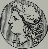 An illustration from Archaiologik ephmeris : ekdidomen hypo ts en Athnais Archaiologiks Hetairias (1862)