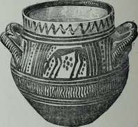 An illustration from Archaiologik ephmeris : ekdidomen hypo ts en Athnais Archaiologiks Hetairias (1862)