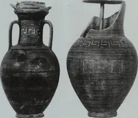 An illustration from Archaiologik ephmeris : ekdidomen hypo ts en Athnais Archaiologiks Hetairias (1862)