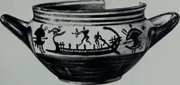 An illustration from Archaiologik ephmeris : ekdidomen hypo ts en Athnais Archaiologiks Hetairias (1862)