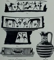 An illustration from Archaiologik ephmeris : ekdidomen hypo ts en Athnais Archaiologiks Hetairias (1862)
