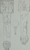 An illustration from Archaiologik ephmeris : ekdidomen hypo ts en Athnais Archaiologiks Hetairias (1862)