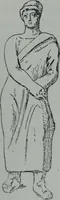 An illustration from Archaiologik ephmeris : ekdidomen hypo ts en Athnais Archaiologiks Hetairias (1862)