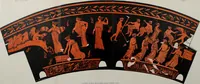 An illustration from Archaiologik ephmeris : ekdidomen hypo ts en Athnais Archaiologiks Hetairias (1862)