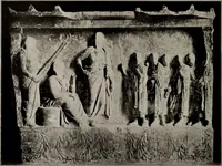 An illustration from Archaiologik ephmeris : ekdidomen hypo ts en Athnais Archaiologiks Hetairias (1862)