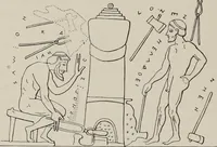 An illustration from Archaiologik ephmeris : ekdidomen hypo ts en Athnais Archaiologiks Hetairias (1862)