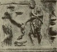 An illustration from Archaiologik ephmeris : ekdidomen hypo ts en Athnais Archaiologiks Hetairias (1862)