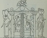 An illustration from Archaiologik ephmeris : ekdidomen hypo ts en Athnais Archaiologiks Hetairias (1862)