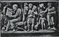 An illustration from Archaiologik ephmeris : ekdidomen hypo ts en Athnais Archaiologiks Hetairias (1862)