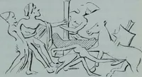 An illustration from Archaiologik ephmeris : ekdidomen hypo ts en Athnais Archaiologiks Hetairias (1862)