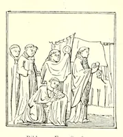 An illustration from Archéologie chrétienne. Les saints de la messe et leurs monuments (1893)