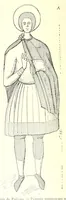 An illustration from Archéologie chrétienne. Les saints de la messe et leurs monuments (1893)