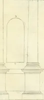 An illustration from Archisesto per formar con facilità li cinque ordini d'architettura : con altri particolari intorno la medesima professione (1627)