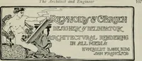 An illustration from The Architect & engineer of California and the Pacific Coast (1905)