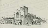 An illustration from The Architect & engineer of California and the Pacific Coast (1905)