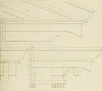 Picture 62 of 101 from The architect, or practical house carpenter : Illustrated by sixty-four engravings, which exhibit the orders of architecture, and other elements of the art, designed for the use of carpenters and builders (1850), leaf 144