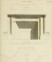 Picture 78 of 101 from The architect, or practical house carpenter : Illustrated by sixty-four engravings, which exhibit the orders of architecture, and other elements of the art, designed for the use of carpenters and builders (1850), leaf 182