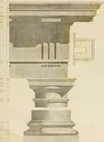 Picture 16 of 101 from The architect, or practical house carpenter : Illustrated by sixty-four engravings, which exhibit the orders of architecture, and other elements of the art, designed for the use of carpenters and builders (1850), leaf 38