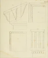 Picture 19 of 101 from The architect, or practical house carpenter : Illustrated by sixty-four engravings, which exhibit the orders of architecture, and other elements of the art, designed for the use of carpenters and builders (1850), leaf 50