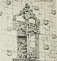 Picture 20 of 105 from An architect's note-book in Spain : principally illustrating the domestic architecture of that country (1872), leaf 101