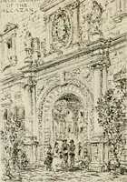 An illustration from An architect's note-book in Spain : principally illustrating the domestic architecture of that country (1872)