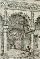 An illustration from An architect's note-book in Spain : principally illustrating the domestic architecture of that country (1872)