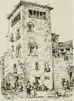 An illustration from An architect's note-book in Spain : principally illustrating the domestic architecture of that country (1872)