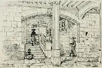 An illustration from An architect's note-book in Spain : principally illustrating the domestic architecture of that country (1872)