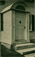 An illustration from An architectural monograph devoted to a comparative study of a group of early American doorways, Part Two: Porches (1921)
