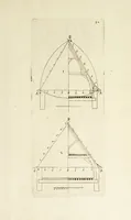 Picture 15 of 22 from Architectura chivilis : vertoonede verscheyde treffelijke cappen soo van toorens, kercke, als mede veelderhande voorname huysen, etc. : en eenige wenteltrappe dienstigh voor alle lief-hebbers en leerlingen van de bouw-konst (1670), leaf 61