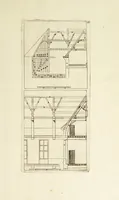 Picture 16 of 22 from Architectura chivilis : vertoonede verscheyde treffelijke cappen soo van toorens, kercke, als mede veelderhande voorname huysen, etc. : en eenige wenteltrappe dienstigh voor alle lief-hebbers en leerlingen van de bouw-konst (1670), leaf 65