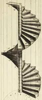 Picture 17 of 22 from Architectura chivilis : vertoonede verscheyde treffelijke cappen soo van toorens, kercke, als mede veelderhande voorname huysen, etc. : en eenige wenteltrappe dienstigh voor alle lief-hebbers en leerlingen van de bouw-konst (1670), leaf 73