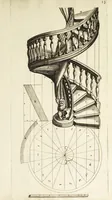 An illustration from Architectura chivilis : vertoonede verscheyde treffelijke cappen soo van toorens, kercke, als mede veelderhande voorname huysen, etc. : en eenige wenteltrappe dienstigh voor alle lief-hebbers en leerlingen van de bouw-konst (1670)