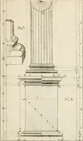 Picture 9 of 47 from Architectura civilis nova & antiqua : das ist von den fünff Säulen zu der Baukunst gehörig, wie dieselbige vom Vitruvio, Archimede, und andern alten Meistern auss rechtem fundament in gewisse Lehrsätz und Regeln abgefasset und begriffen ... (1663), leaf 22