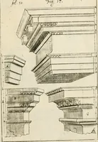 Picture 27 of 47 from Architectura civilis nova & antiqua : das ist von den fünff Säulen zu der Baukunst gehörig, wie dieselbige vom Vitruvio, Archimede, und andern alten Meistern auss rechtem fundament in gewisse Lehrsätz und Regeln abgefasset und begriffen ... (1663), leaf 58
