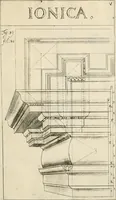 An illustration from Architectura civilis nova & antiqua : das ist von den fünff Säulen zu der Baukunst gehörig, wie dieselbige vom Vitruvio, Archimede, und andern alten Meistern auss rechtem fundament in gewisse Lehrsätz und Regeln abgefasset und begriffen ... (1663)