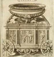 An illustration from Architectura civil recta y obliqua : considerada y dibuxada en el Templo de Ierusalen ... promovida a suma perfeccion en el templo y palacio de S. Lorenço cerca del Escurial ... (1678)
