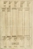 An illustration from Architectura civil recta y obliqua : considerada y dibuxada en el Templo de Ierusalen ... promovida a suma perfeccion en el templo y palacio de S. Lorenço cerca del Escurial ... (1678)