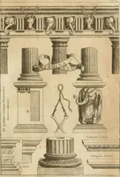 An illustration from Architectura civil recta y obliqua : considerada y dibuxada en el Templo de Ierusalen ... promovida a suma perfeccion en el templo y palacio de S. Lorenço cerca del Escurial ... (1678)