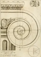 An illustration from Architectura civil recta y obliqua : considerada y dibuxada en el Templo de Ierusalen ... promovida a suma perfeccion en el templo y palacio de S. Lorenço cerca del Escurial ... (1678)