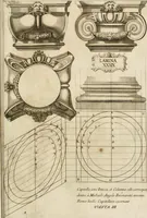 An illustration from Architectura civil recta y obliqua : considerada y dibuxada en el Templo de Ierusalen ... promovida a suma perfeccion en el templo y palacio de S. Lorenço cerca del Escurial ... (1678)