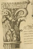 An illustration from Architectura civil recta y obliqua : considerada y dibuxada en el Templo de Ierusalen ... promovida a suma perfeccion en el templo y palacio de S. Lorenço cerca del Escurial ... (1678)