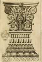 An illustration from Architectura civil recta y obliqua : considerada y dibuxada en el Templo de Ierusalen ... promovida a suma perfeccion en el templo y palacio de S. Lorenço cerca del Escurial ... (1678)