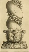 An illustration from Architectura civil recta y obliqua : considerada y dibuxada en el Templo de Ierusalen ... promovida a suma perfeccion en el templo y palacio de S. Lorenço cerca del Escurial ... (1678)