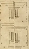 An illustration from Architectura civil recta y obliqua : considerada y dibuxada en el Templo de Ierusalen ... promovida a suma perfeccion en el templo y palacio de S. Lorenço cerca del Escurial ... (1678)